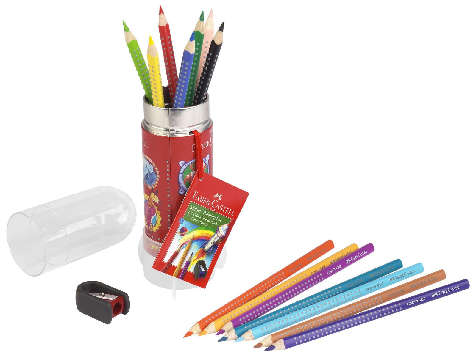 FABER-CASTELL Buntstifte Colour Grip Rakete Mehrfarbig FABER-CASTELL Buntstifte Colour Grip Rakete Mehrfarbig